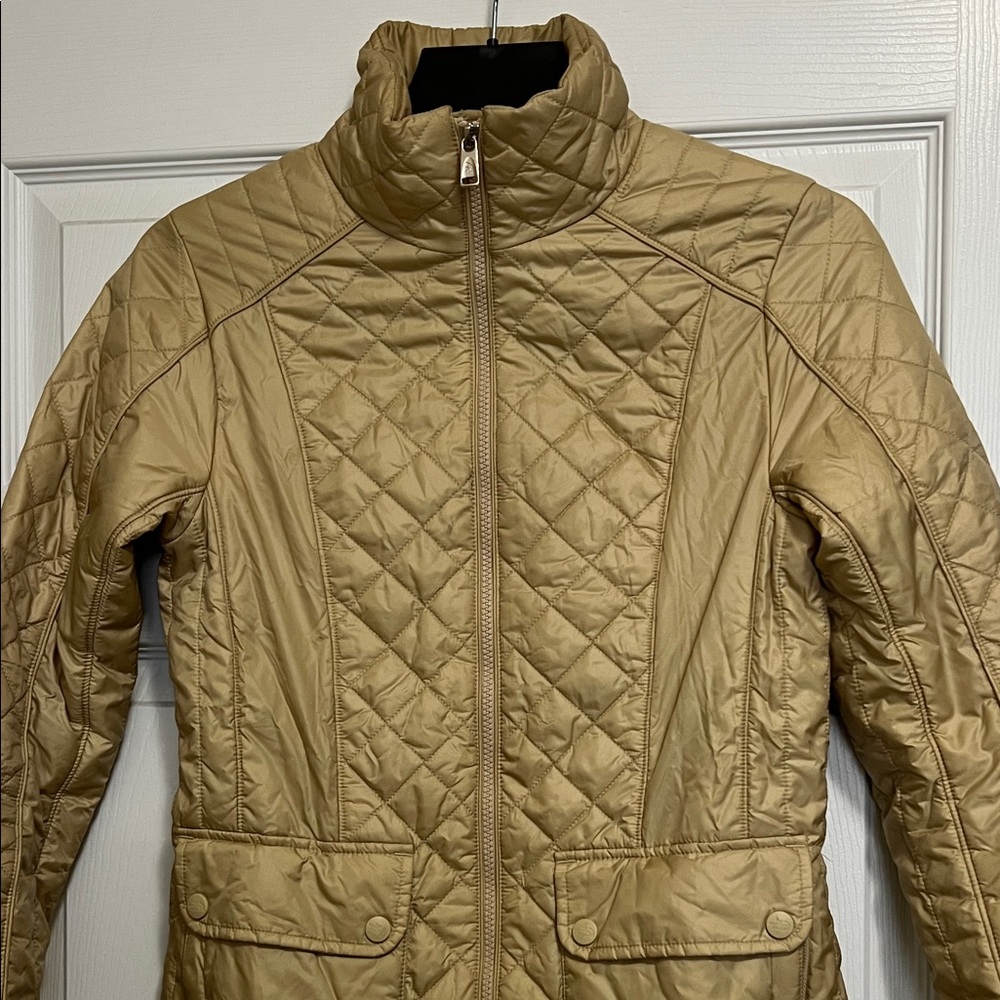 The North Face Women's Tan Quilted Puffer Jacket